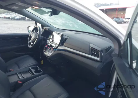 2023 Honda Odyssey Touring from USA, damaged, VIN 5FNRL6H87PB074135